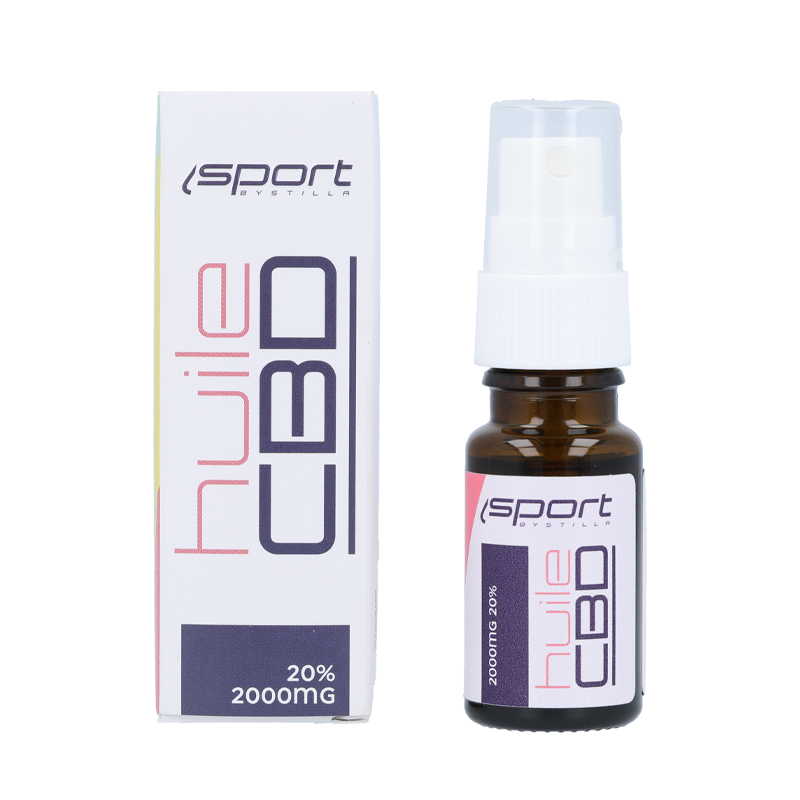 Nos produits a base de cbd: Huile sport au CBD 20%